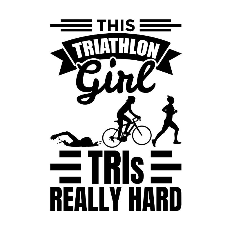 Triathlet Mädchen