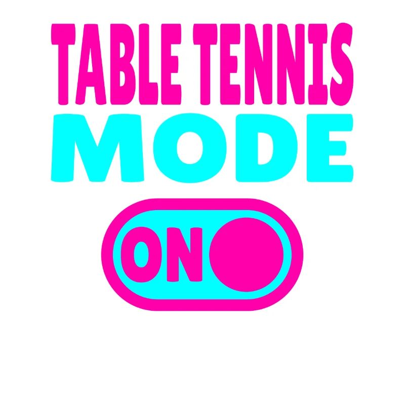 Mode tennis de table activé – Style de vie ping-pong