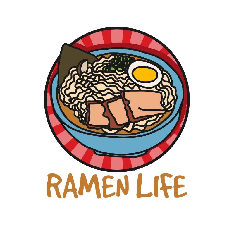 Ramen Life - Conception simple des ramen