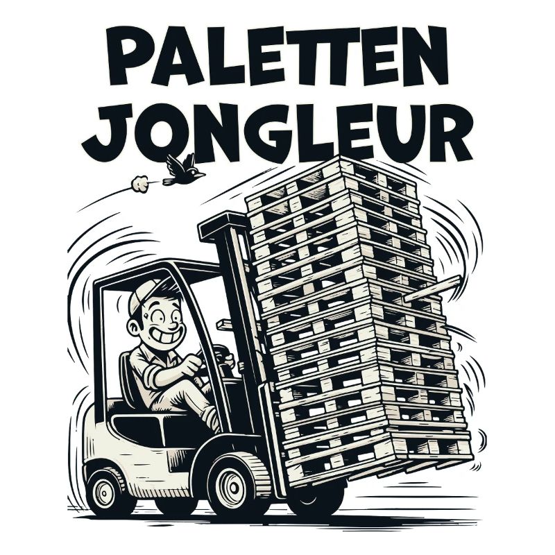 Pallet Juggler Forklift Funny