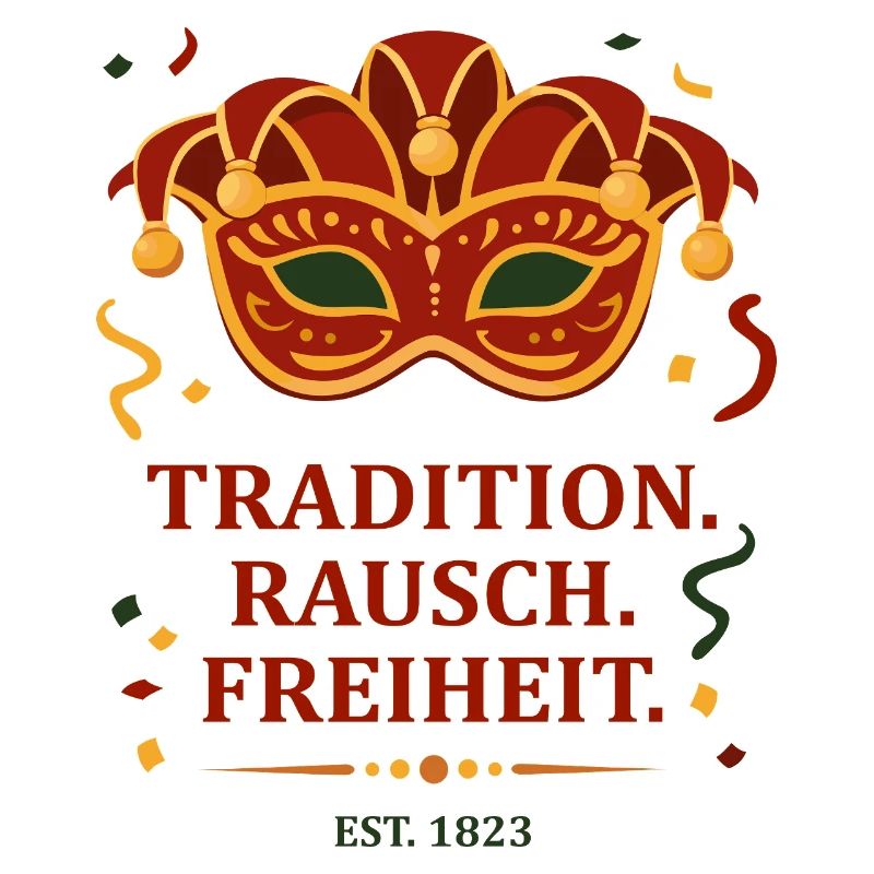 Tradition. Intoxication. La liberté. – Masque de carnaval