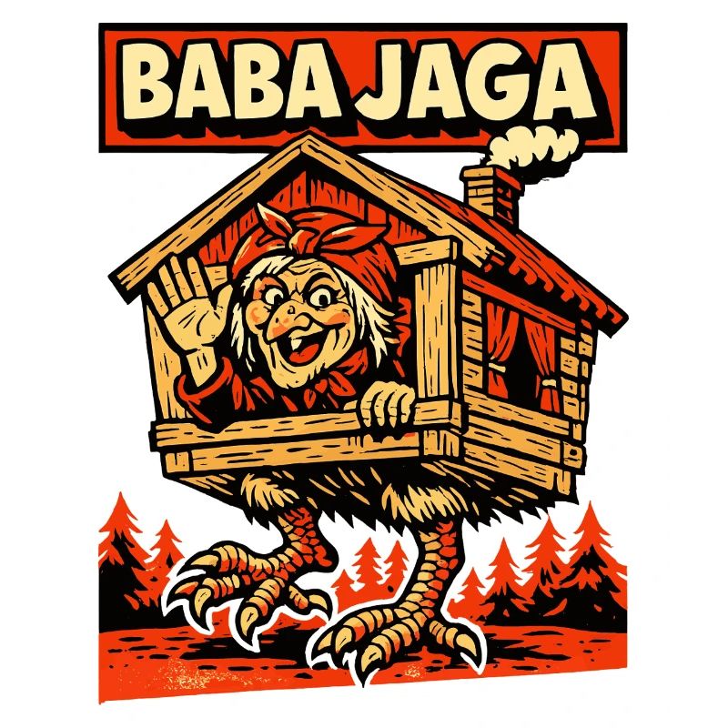 Baba Jaga Slavic Witch Legend