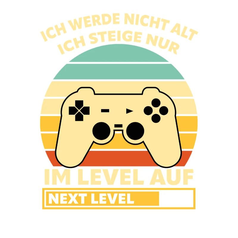 Levelaufstieg Retro-Controller Design