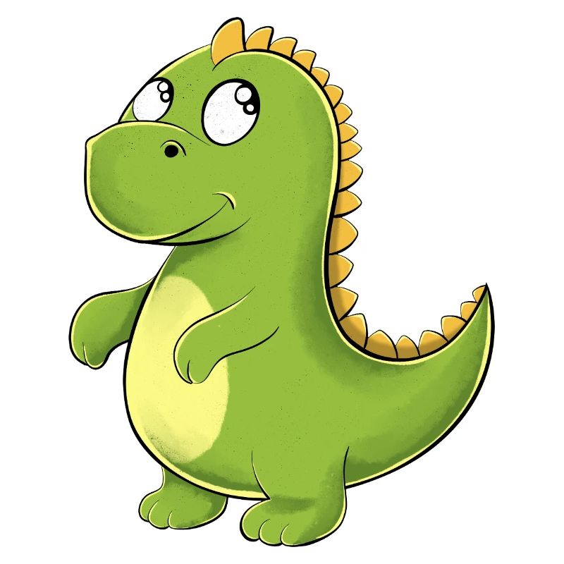 Dino Vert Joyeux