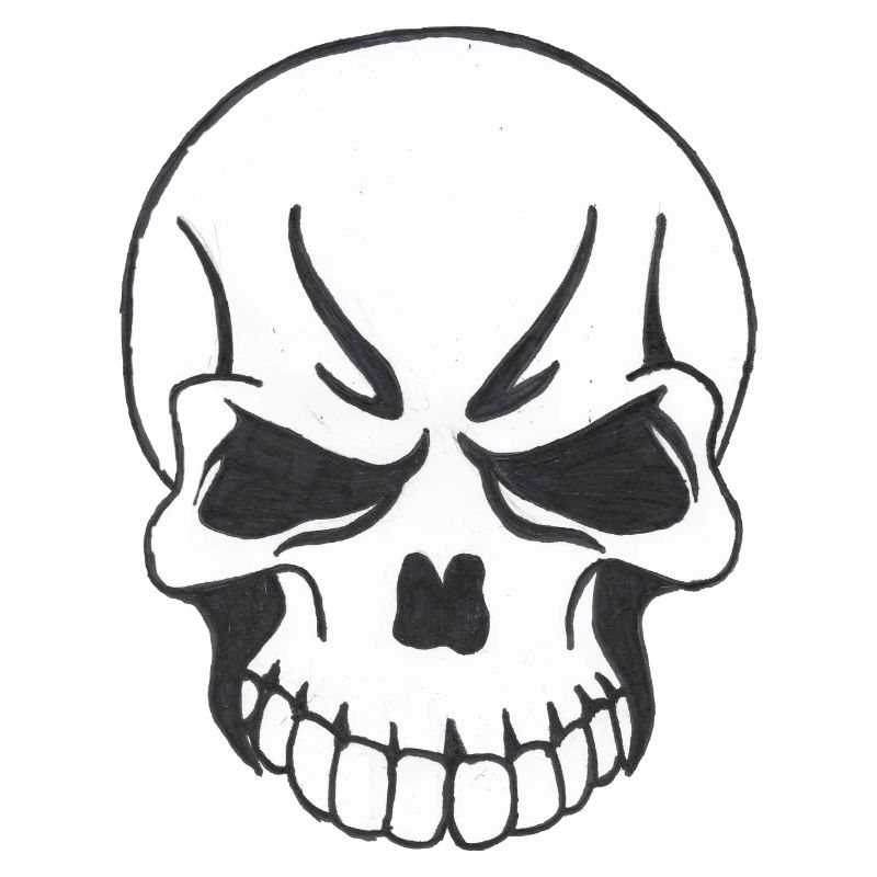 SKULL COMIC STYLE