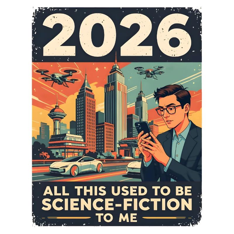 Das Jahr 2026 — klingt nach Science-Fiction, oder?