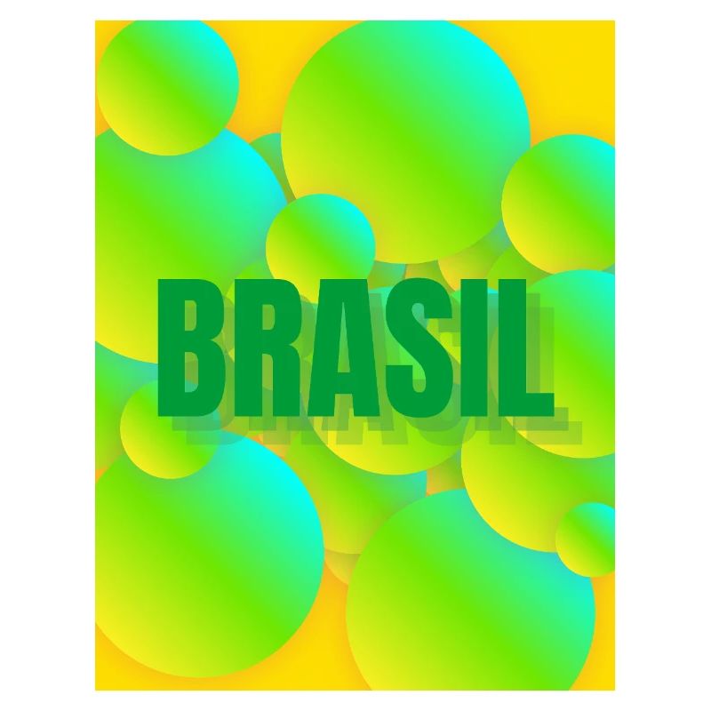 Brasil Neon Blasen Design