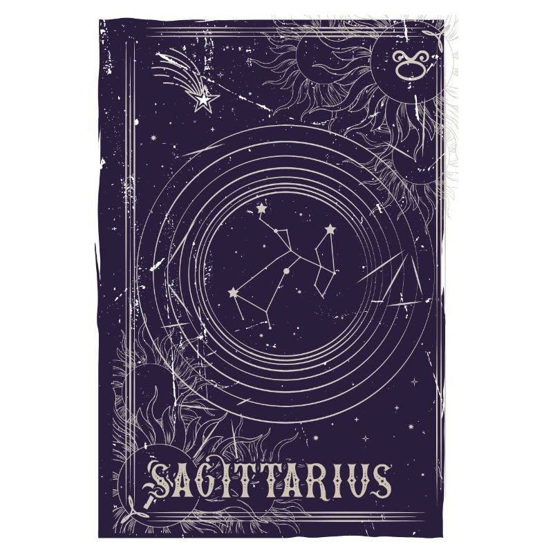 Sagittarius Circular Constellation