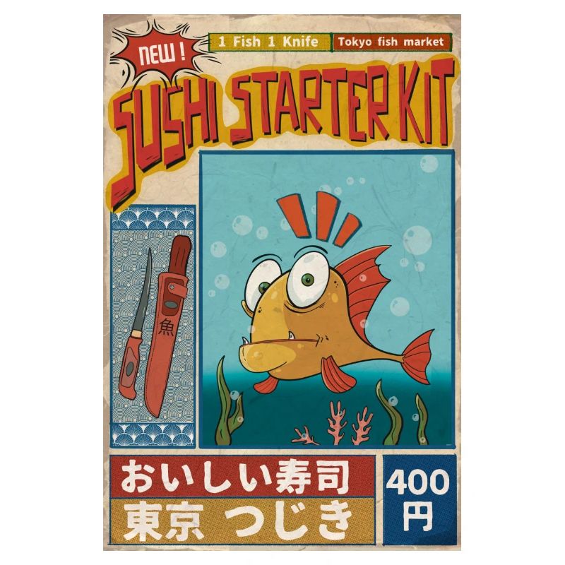 Affiche du kit de démarrage Sushi