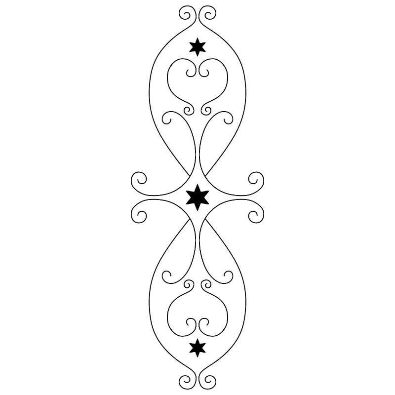 Symmetrical Star Pattern