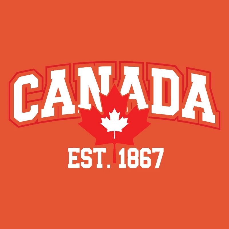 Canada Patriotic Maple Leaf Design