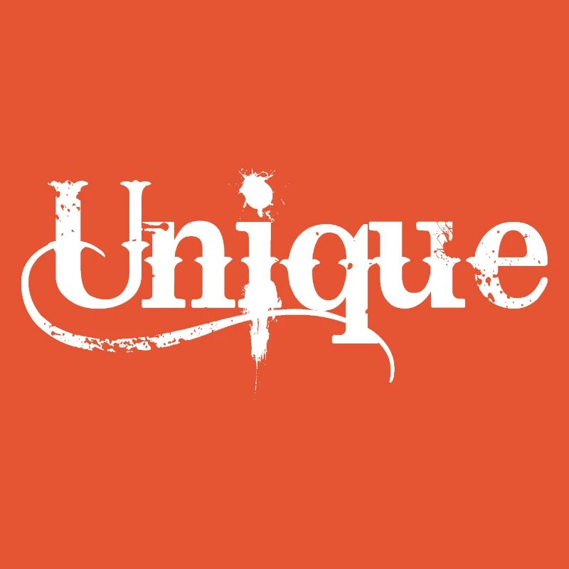 Unique Einzigartig Unikat Selbstwert Einzig Artig