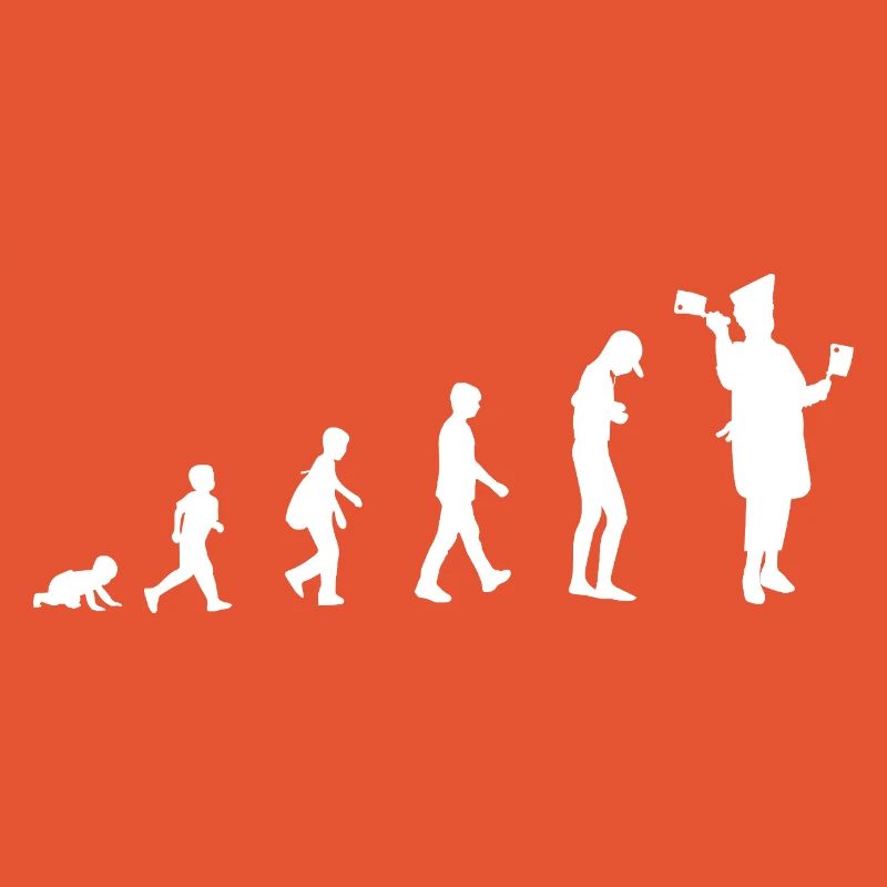 Évolution de bébé à boucher / métier