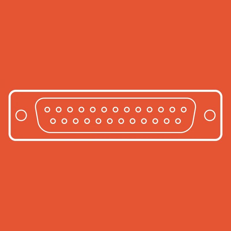 DB 25 Connector Parallel, Printer