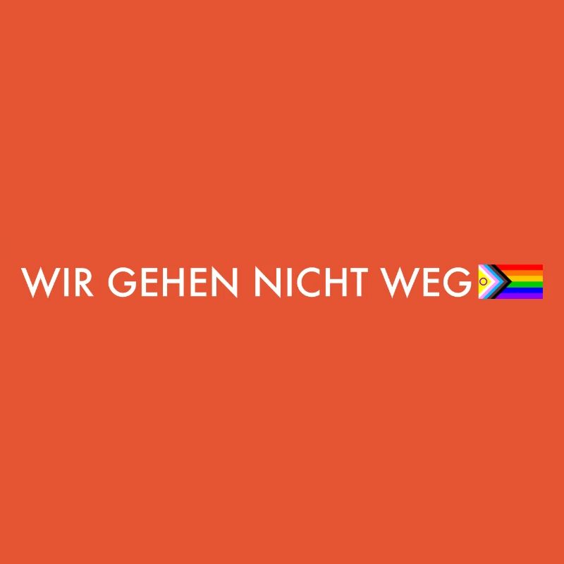 Wir gehen nicht weg – Progress Pride Statement