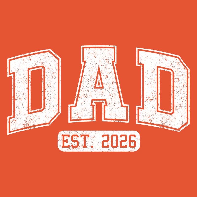 Dad est 2026 – Timeless Design Gift for Dads