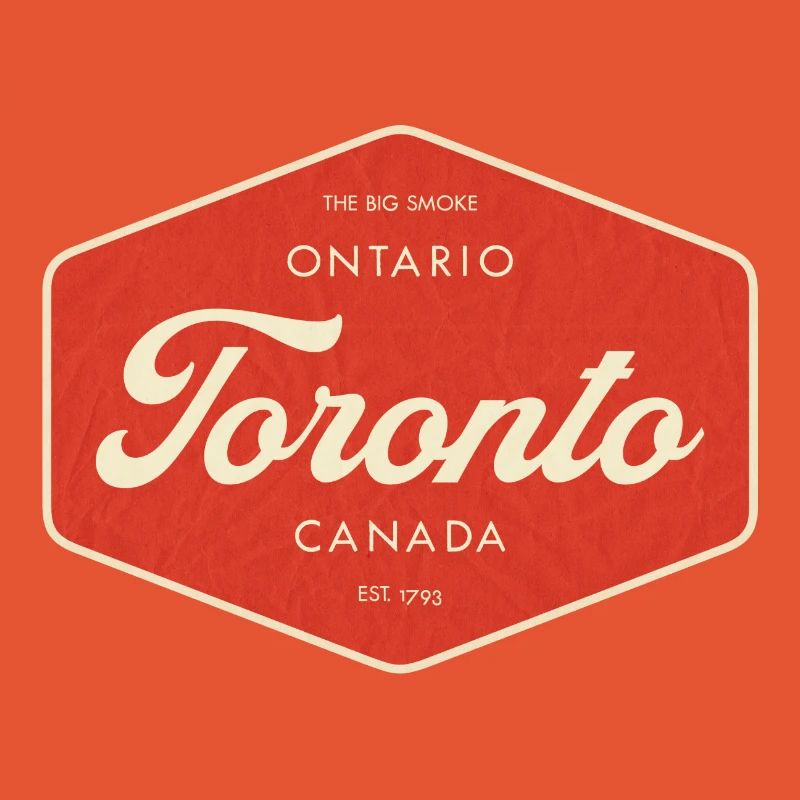 Panneau rétro de Toronto
