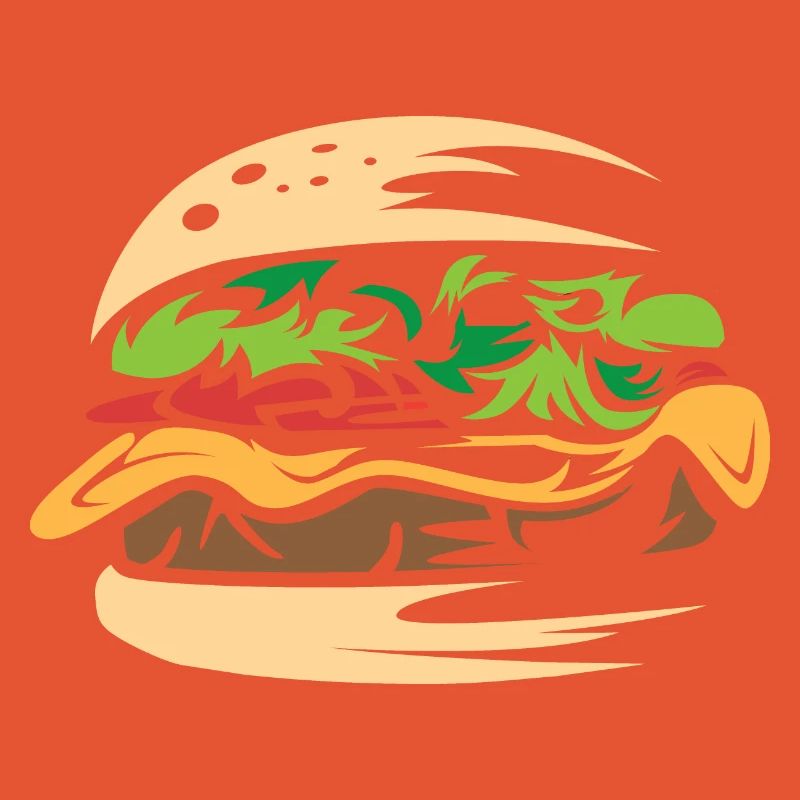 saftiger Burger selbstgemacht smash Restaurant