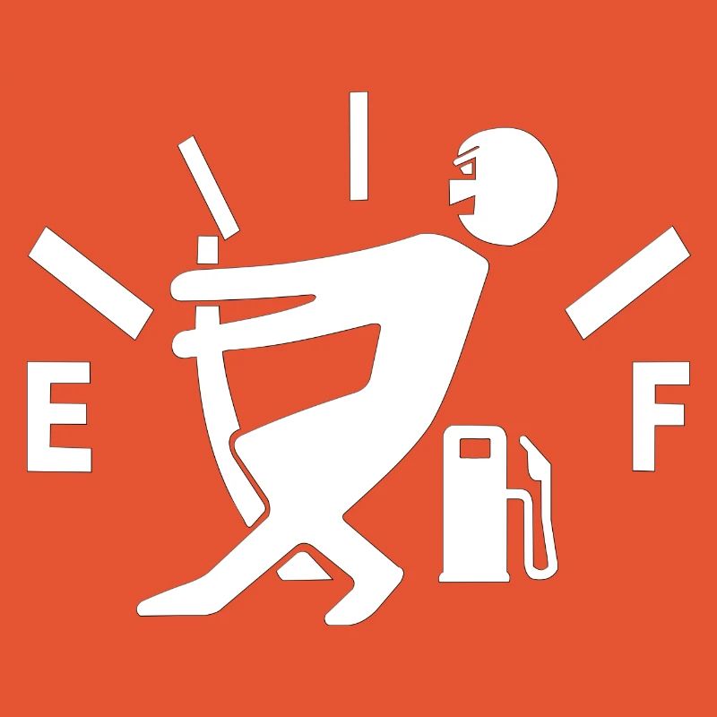 Indicateur de carburant vide