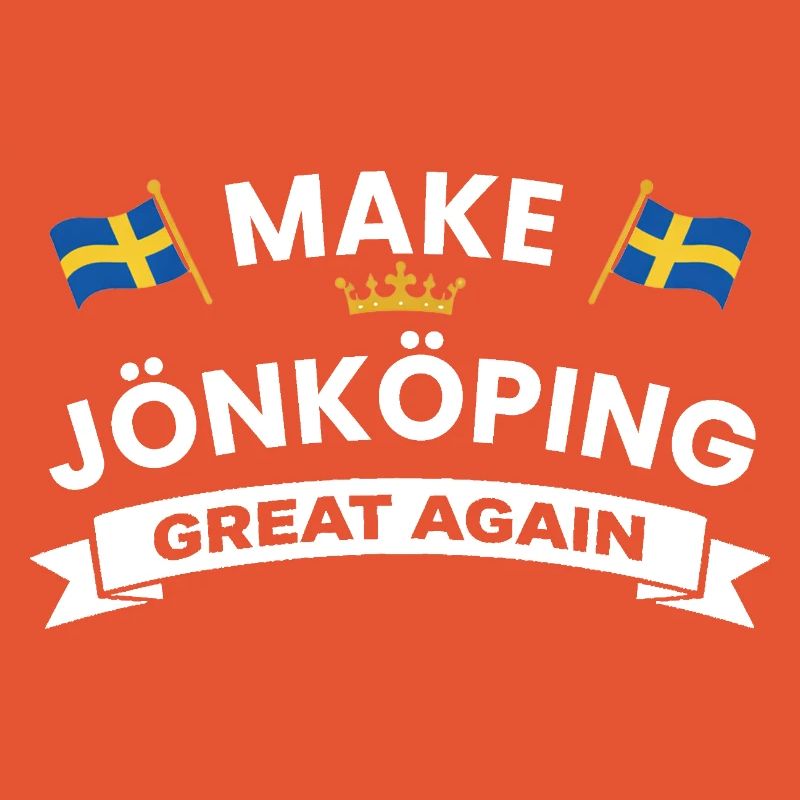 Drapeau de la ville de Jönköping