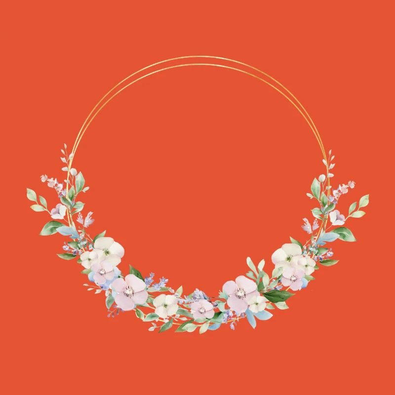 Spring Wreath - Personalizable