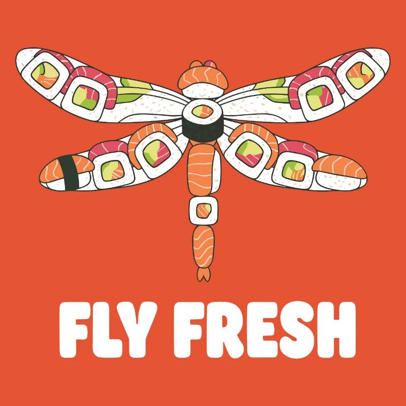 Sushi Libellule Fly Fresh