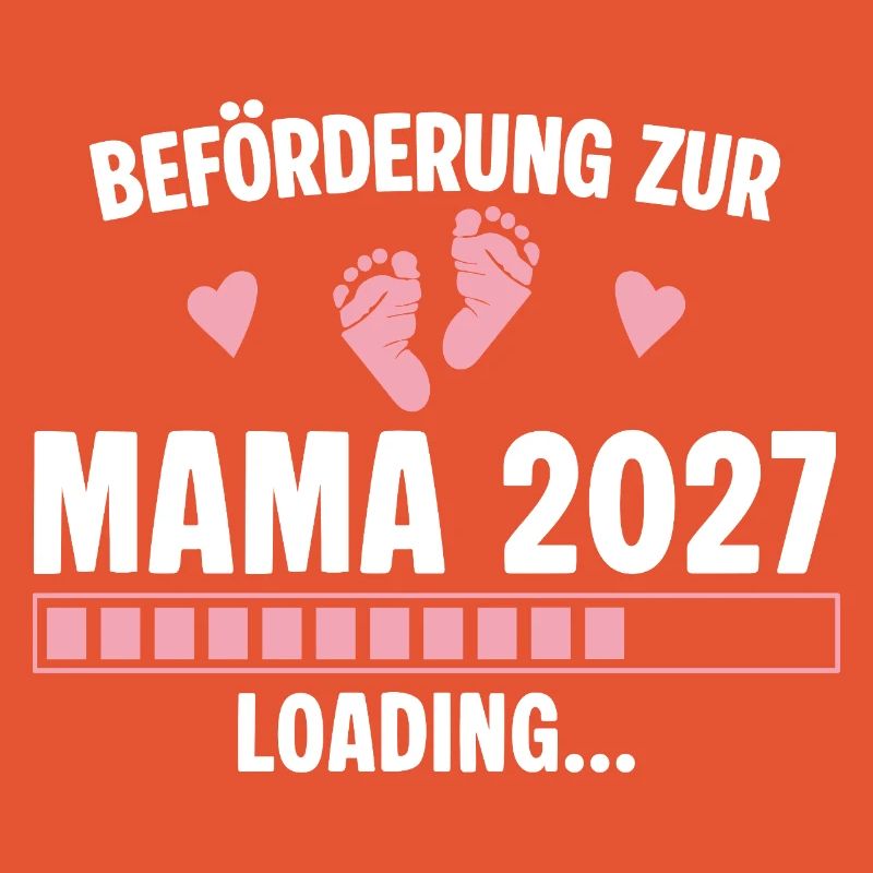 Beförderung zur Mama 2027 - Loading Schwanger