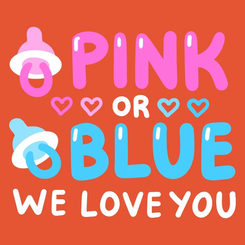Gender Reveal Party Pink oder Blau