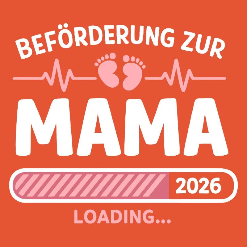 Mama 2026 Loading Beförderung Geschenk