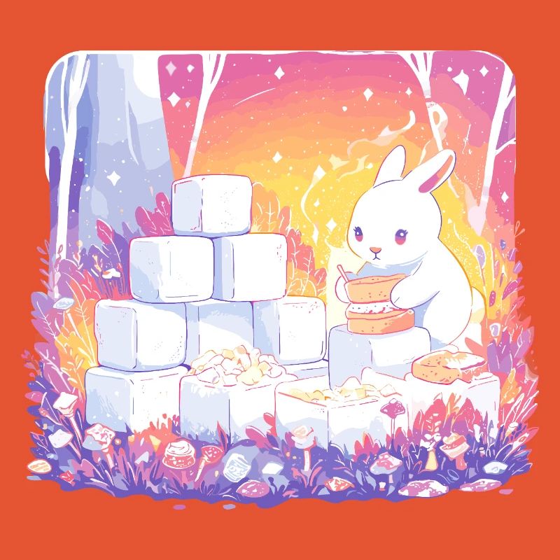 Rabbits in the sugar forest