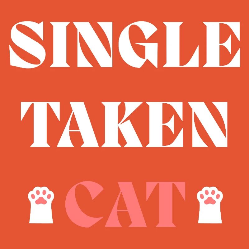 Chat unique pris pour la Saint-Valentin