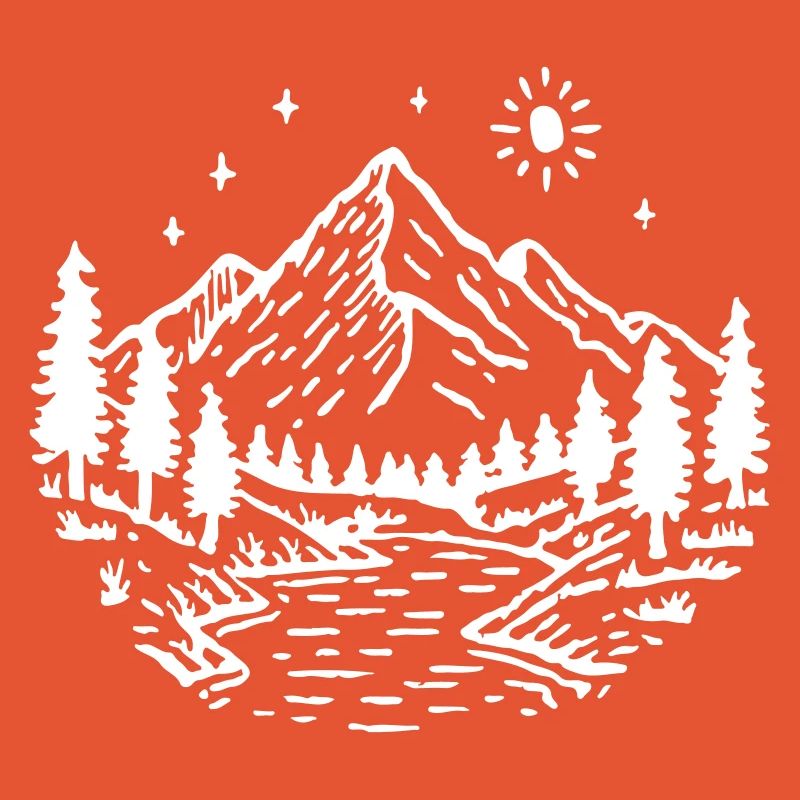 Mountains Landscape Forest