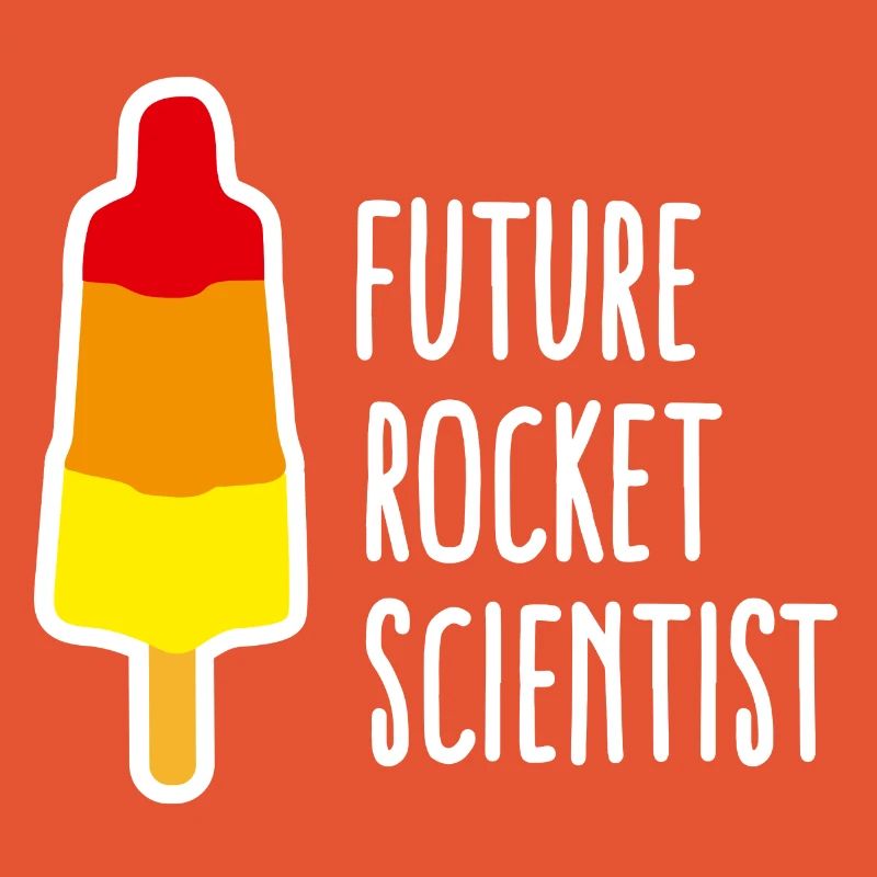 Future rocket scientist popsicle rocket graduation