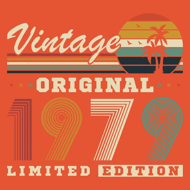 Original 1979 Vintage Retro Geburtstagsgeschenk