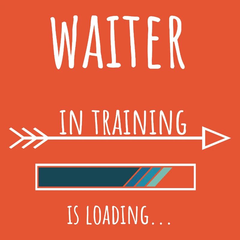 Waiter Geschenk Beruf Ausbildung Kellner