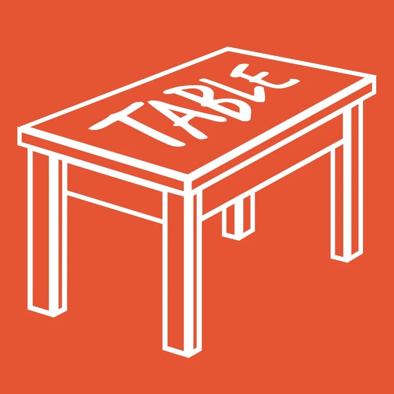 Table dining table furniture object carpenter