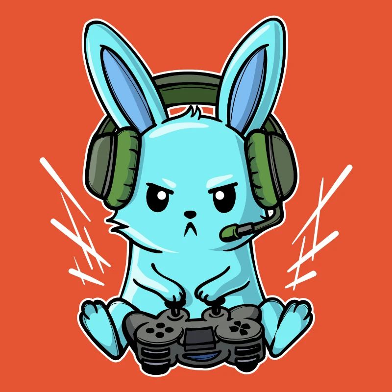 Gamer Headset Controller Joystick Zocker