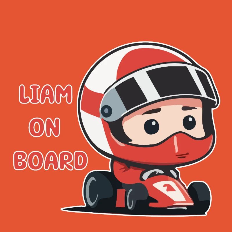 Liam on board