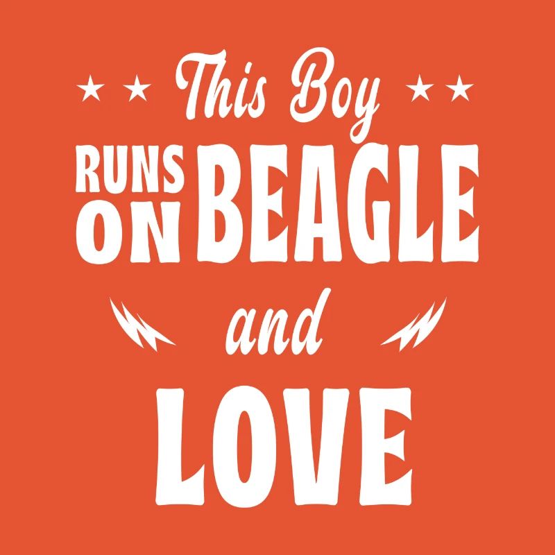 Ce design beagle pour garçon