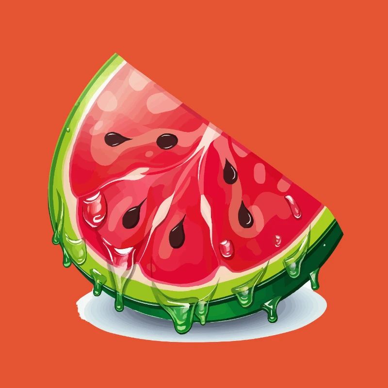Tranche de pastèque