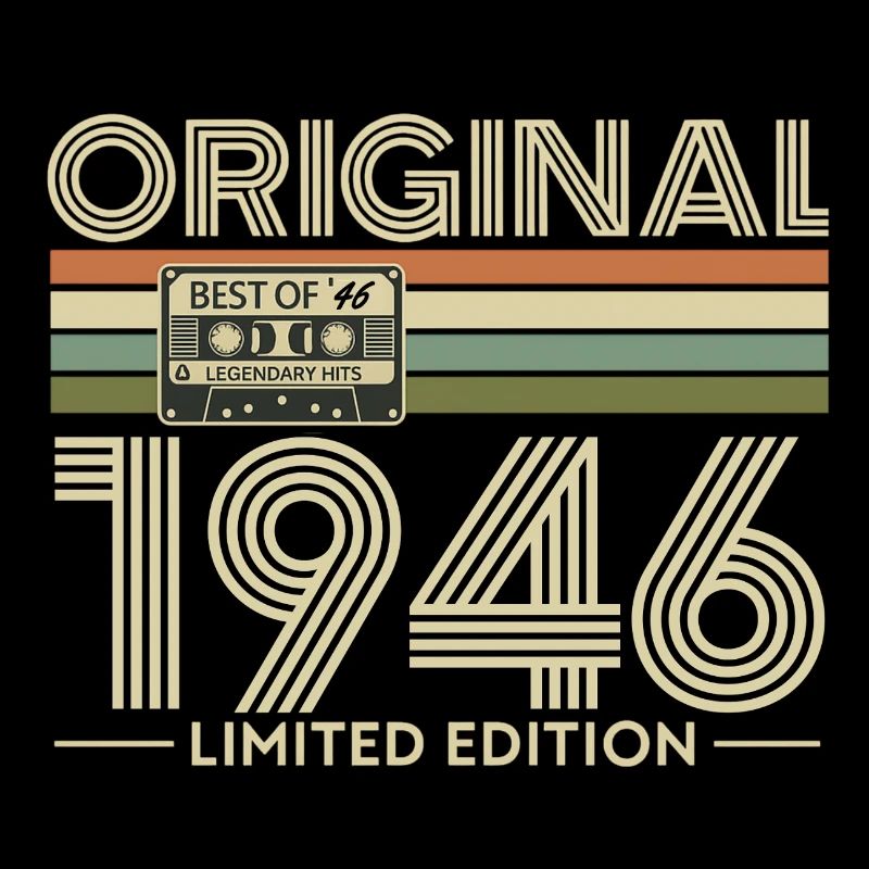 Original 1946 Limited Edition Retro