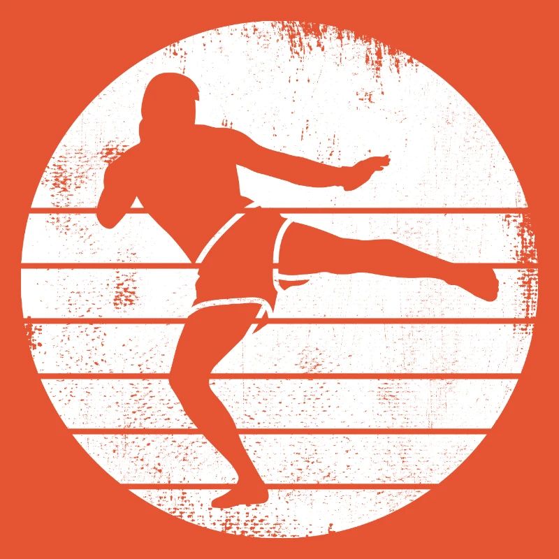 Kickboxer Drawing