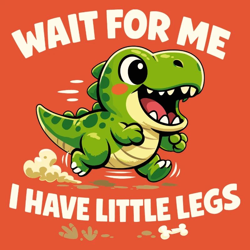 Wait for me - I've got funny short legs