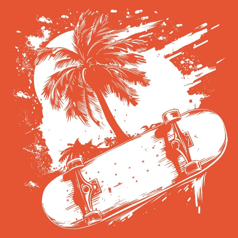 Dessin de skateboard