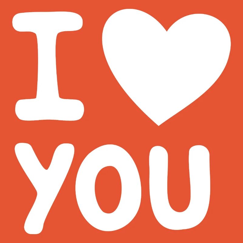 Ich liebe dich, Weiß