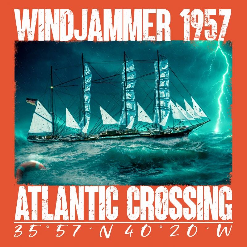 Windjammer 1957 - Atlantiküberquerung