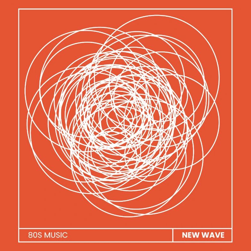 Conception d'affiches New Wave