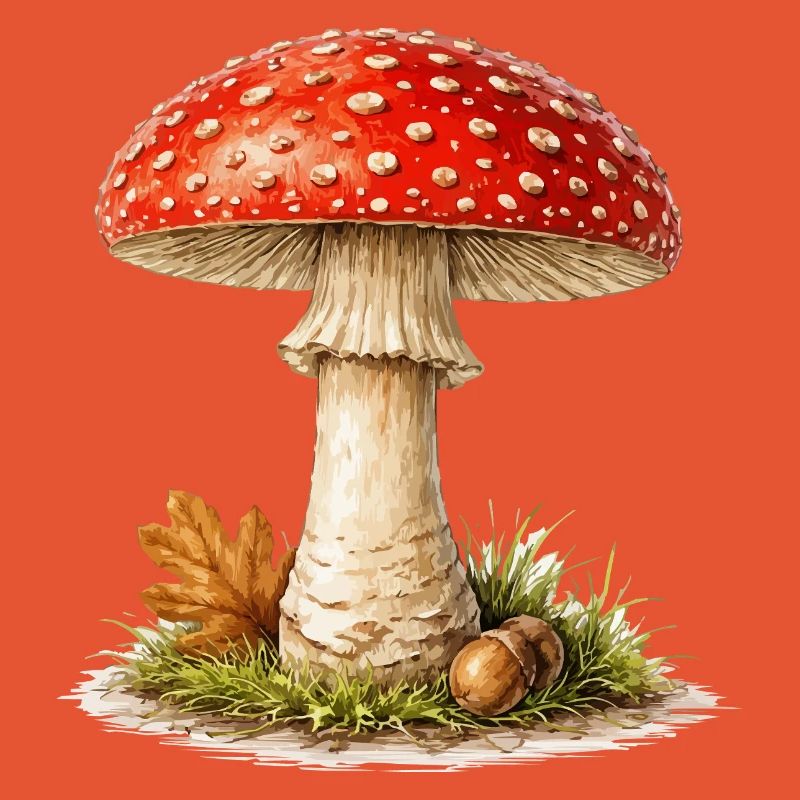 Toadstool Autumn Dream