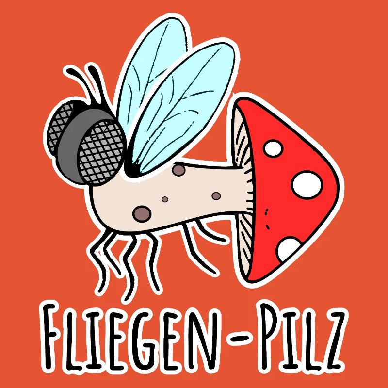 Fly agaric - half fly, half mushroom