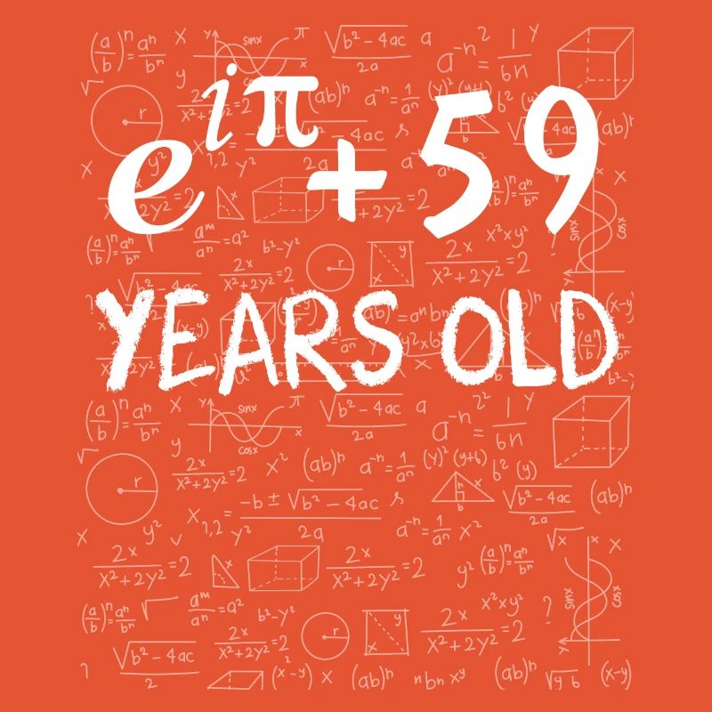58. Geburtstag 58 Jahre Euler